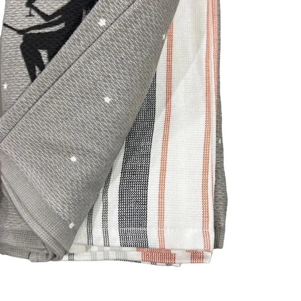 NWOT Sweet Street Don’t Drink and Fly hand towel set of 3